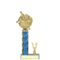 Trophies - #Baseball Laurel C Style Trophy